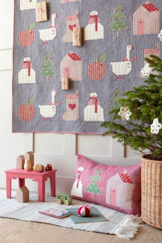 Tilda Patchwork Stoff Baumwolle - Creating Memories - Woven Gingham Red